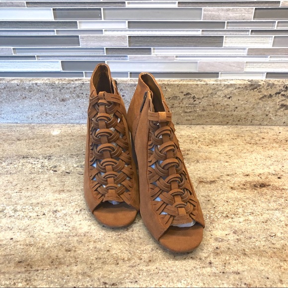 MK Suede Open Toe booties - Picture 3 of 8